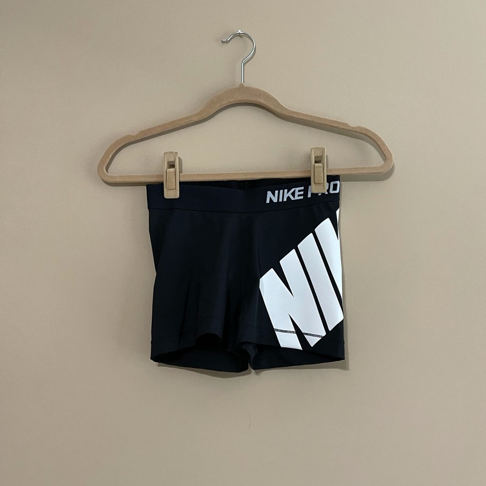 Nike Pro Dri-Fit Black Athletic Shorts SZ S